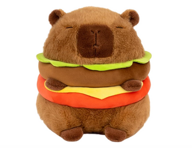 Capybara Stuffed Toy (Burger)